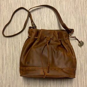 Born Hobo Brown Leather Bag Adjustable Strap